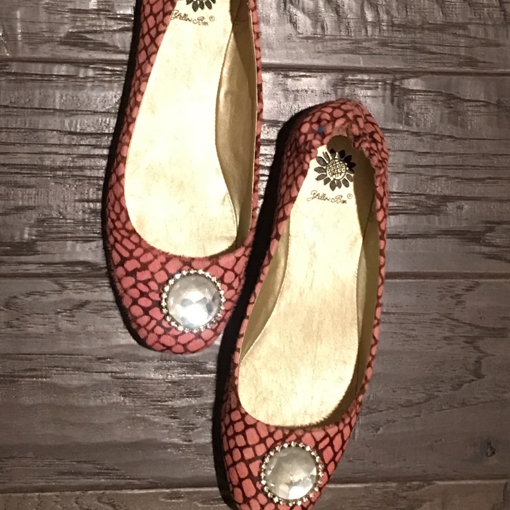 Yellow Box Ballet Flats